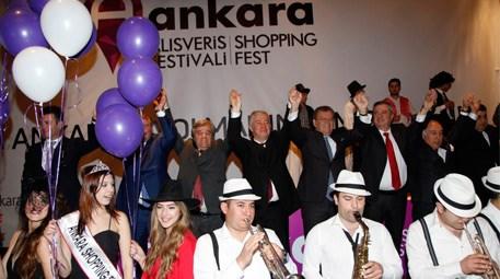 Ankara alışveriş festivali görkemli bir törenle tanıtıldı