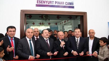 Esenyurt Pınar Camisi ibadete açıldı