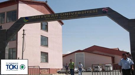 TOKİ'den Kırşehir Ahi Evran Üniversitesi’ne bina yapımı 