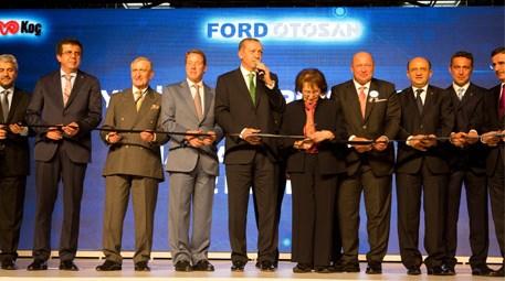 Başbakan Erdoğan’ın katılımıyla Ford Otosan Fabrikası açıldı