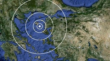 Ege Denizi'nde 6,5 büyüklüğünde deprem