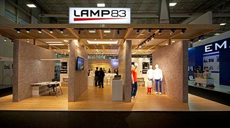 Lamp 83, yeni ürün gamı ile ilk kez 37. Yapı Fuarı'na katıldı