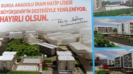 Bursa İmam Hatip Lisesi Büyükşehir ile yenileniyor