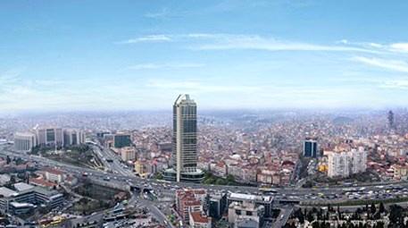 Nurol Tower, İstanbul'un kalbinde yükseliyor