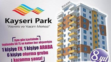 Kayseri Park, 8. yılında ziyaretçilerine ev kazandırıyor