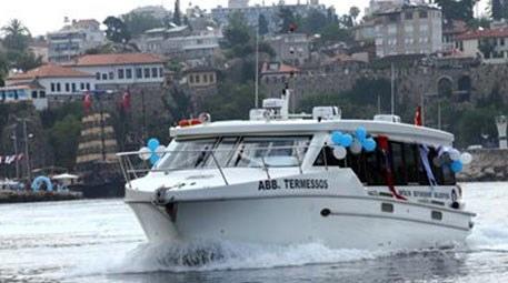 Antalya-Kemer deniz otobüsü seferleri yeniden başladı