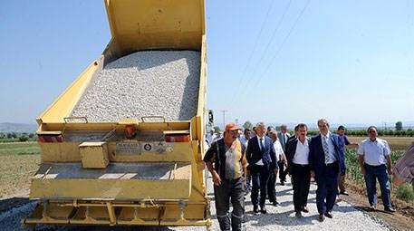 Bursa Yenişehir’de asfaltlama çalışmaları başladı