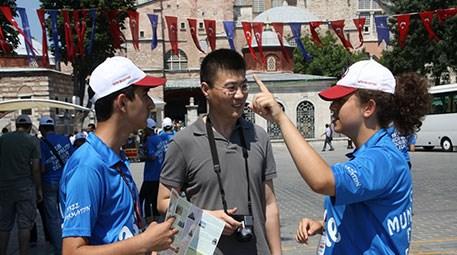  ‘Gönüllü Turizm Elçileri’ yarın Fatih’te iş başı yapacaklar