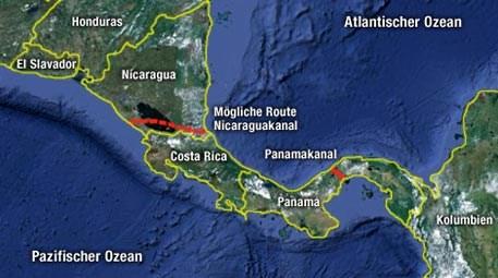 Nikaragua kanalı projesinin rotası açıklandı