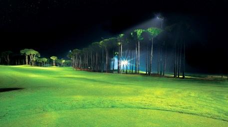 Avrupa’nın ilk ve tek aydınlatmalı golf sahasına LG imzası