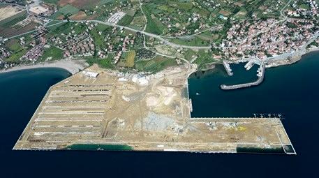 Türkiye’nin en büyük konteyner limanı inşa ediliyor