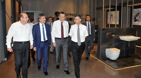 Erdoğan Bektaş Seramiksan'ı ziyaret etti