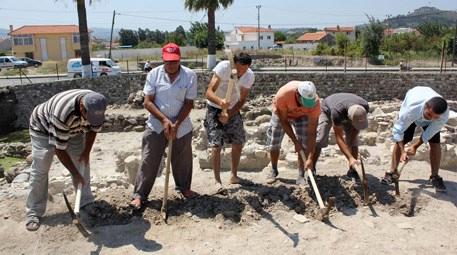 Urla Limantepe'de kazı çalışmaları başladı