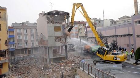 18 bina, 184 bağımsız birimin yıkımı gerçekleşecek