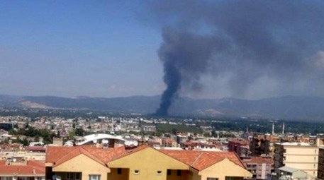 Bursa'da tekstil fabrikasında yangın! Patlamanın nedeni…