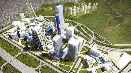 İstanbul Finans Merkezi inşaatında…