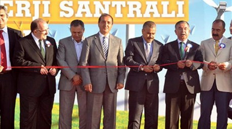 Sivas’ta Rüzgar Enerjisi Santrali açıldı
