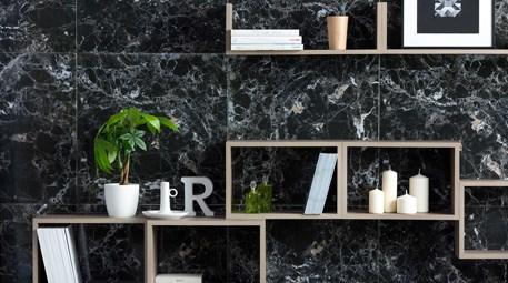 Siyahın asaleti ve mermerin doğallığı Emperador'da buluştu