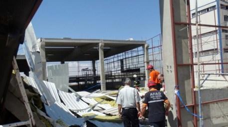 Malatya’da tekstil fabrikasının inşaatı çöktü! Nedeni…