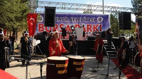 Kırşehir’deki Bursa Parkı törenle hizmete girdi