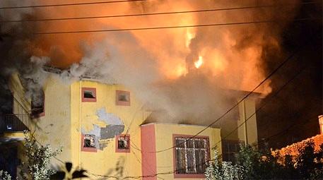 Karaman’da bir evde yangın çıktı! Bilanço…