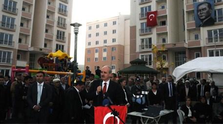 Burdur’daki TOKİ konutları törenle açıldı!