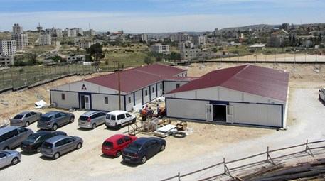 Filistin Müzesi şantiye yapılarını Karmod kurdu