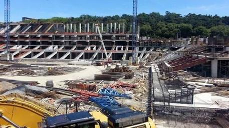 Vodafone Arena’nın inşaatında 30 bin ton demir kullanılacak