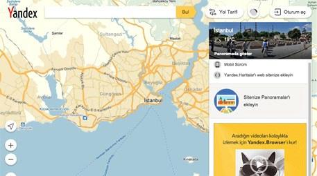 Yandex.Haritalar'ın yenilenenen yüzü ile sanal gezintiye devam!