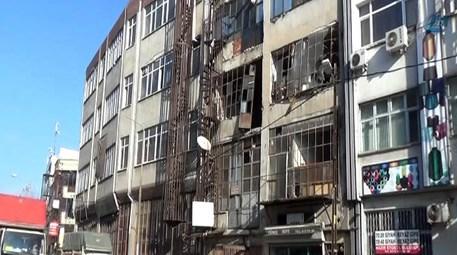 Bayrampaşa'daki 4 katlı binada patlama!