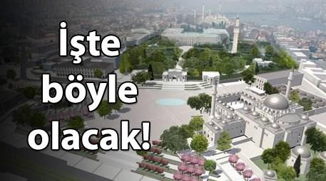 İstanbul'un tarihi Beyazıt Meydanı yenileniyor