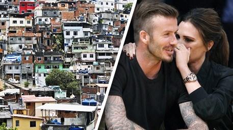David Beckham, gecekondu mahallesinden ev aldı!