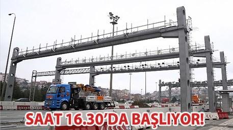 Fatih Sultan Mehmet Köprüsü’nde gişe çalışmaları tamamlandı!