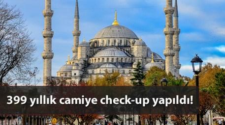 Sultan Ahmet Camisi'nin bir minaresi sorunlu çıktı!
