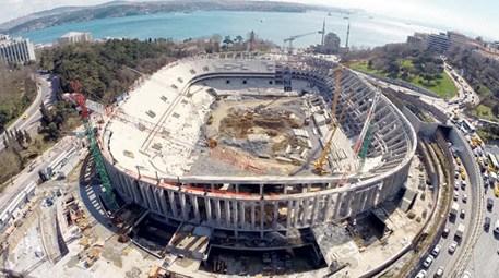 Vodafone Arena'da kaba inşaatın yüzde 90'ı bitti!