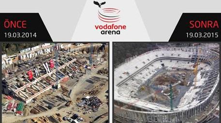 Beşiktaş Vodafone Arena’da bir yılda neler yapıldı?