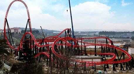 Türkiye'nin en hızlı roller coaster'ı hazır!