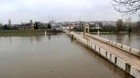 Edirne'deki nehirler korkutmaya devam ediyor!