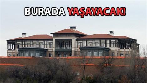 İşte Erdoğan'ın Cumhurbaşkanlığı Saray'daki konutu!