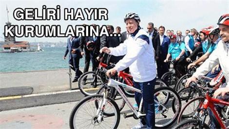 Erdoğan’ın bisikleti açık artırma ile satılacak!