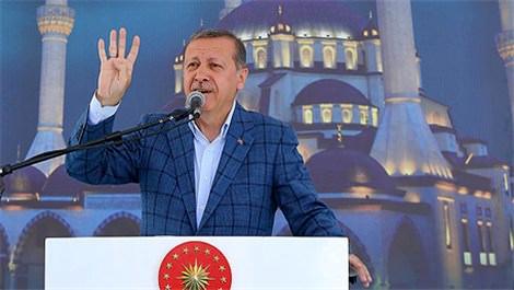 Cumhurbaşkanı Erdoğan, Merkez Nur Camisi’nin açılışını yaptı!