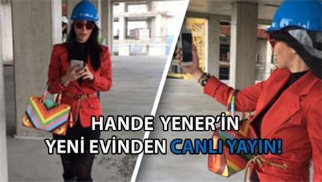 Ünlü şarkıcı Hande Yener aldığı evin inşaatını gezdi!