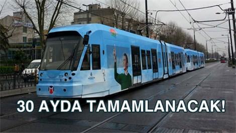 İstanbul'a yeni tramvay hattı için düğmeye bastı!