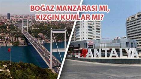 İstanbul kaçıyor, Antalya kovalıyor!