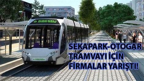 Kocaeli tramvay hattı ihalesine 12 teklif geldi!