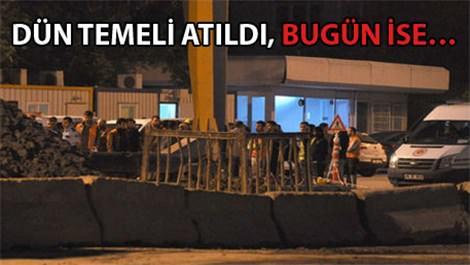 Mecidiyeköy-Kabataş metro inşaatında kaza! 