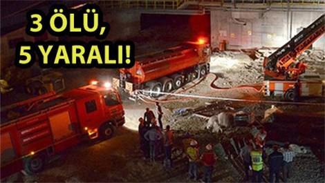 Ankara'da çimento fabrikasında patlama meydana geldi!