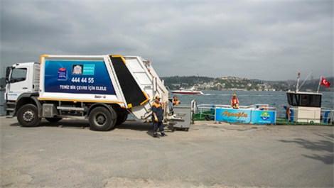 Boğaz'dan 8 günde 2 ton 790 kilo atık toplandı!