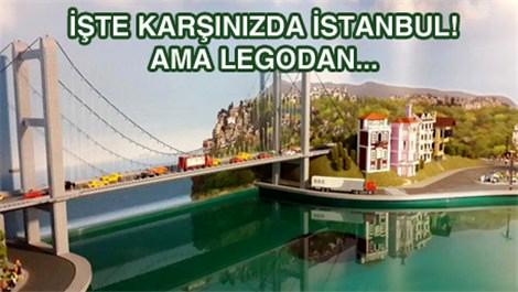 Legodan İstanbul olur mu demeyin!