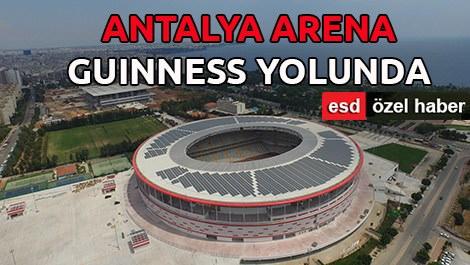 Antalya Arena, enerjisini kendi üretecek!